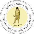 bongenre.com elegant melamine tableware