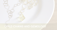 gold chains and gemology