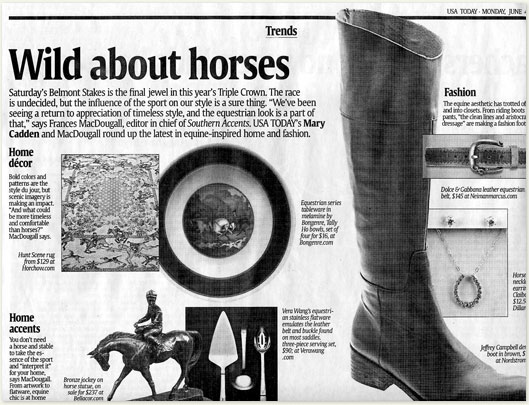 usa today equestrienne